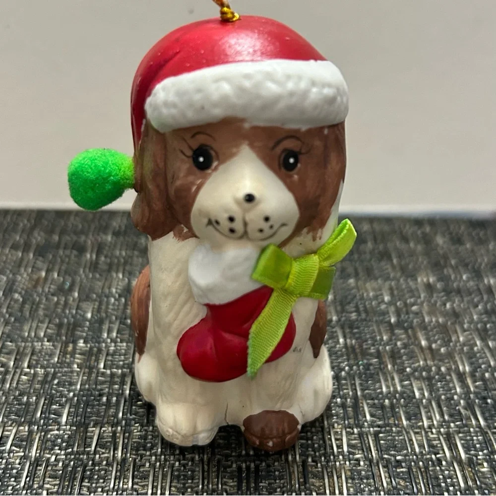 Vintage Dog Ornaments Giftco & Jasco Belles Set